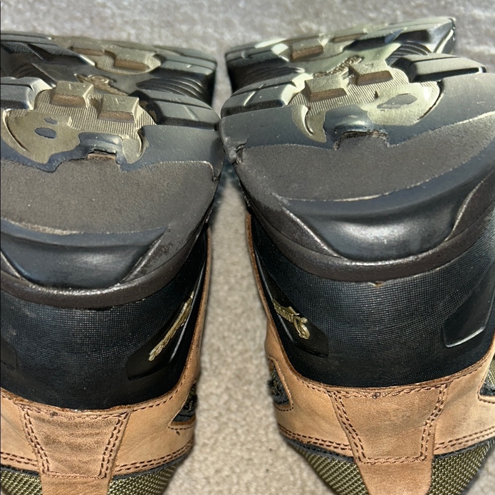 Danner men’s boots.  Brown and Black Outdoor Adventure Boots. See last pic. - Picture 6 of 6